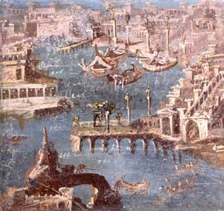 Plan de Pompei à ses origines