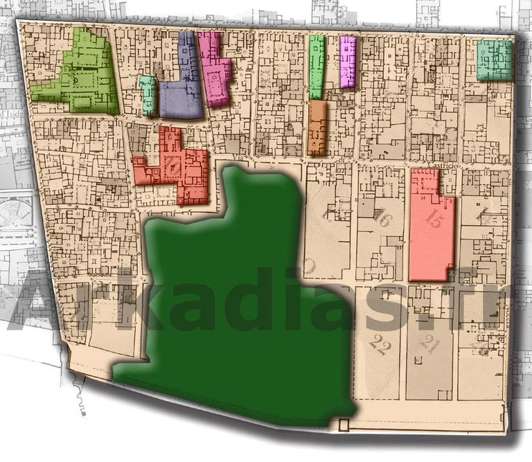 Plan Regio 1 Pompei